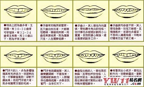 牙齒大面相|倒及牙哨牙面相上代表甚麼？解析11種牙齒相學玄機｜ 